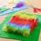 Rainbow Craft Faux Fur by Creatology™